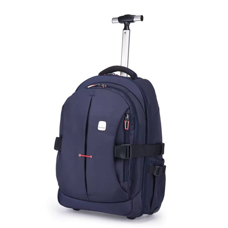 Foldable Rolling Luggage Bag - 바퀴 달린 배낭 여행용 통근 가방,