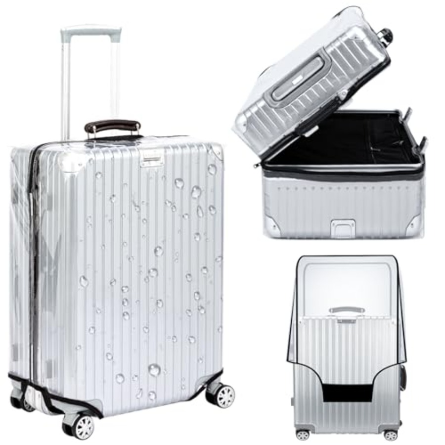 Luggage Protective Cover Transparent - 베키 클리어 수트케이스 커버 PVC 보호대