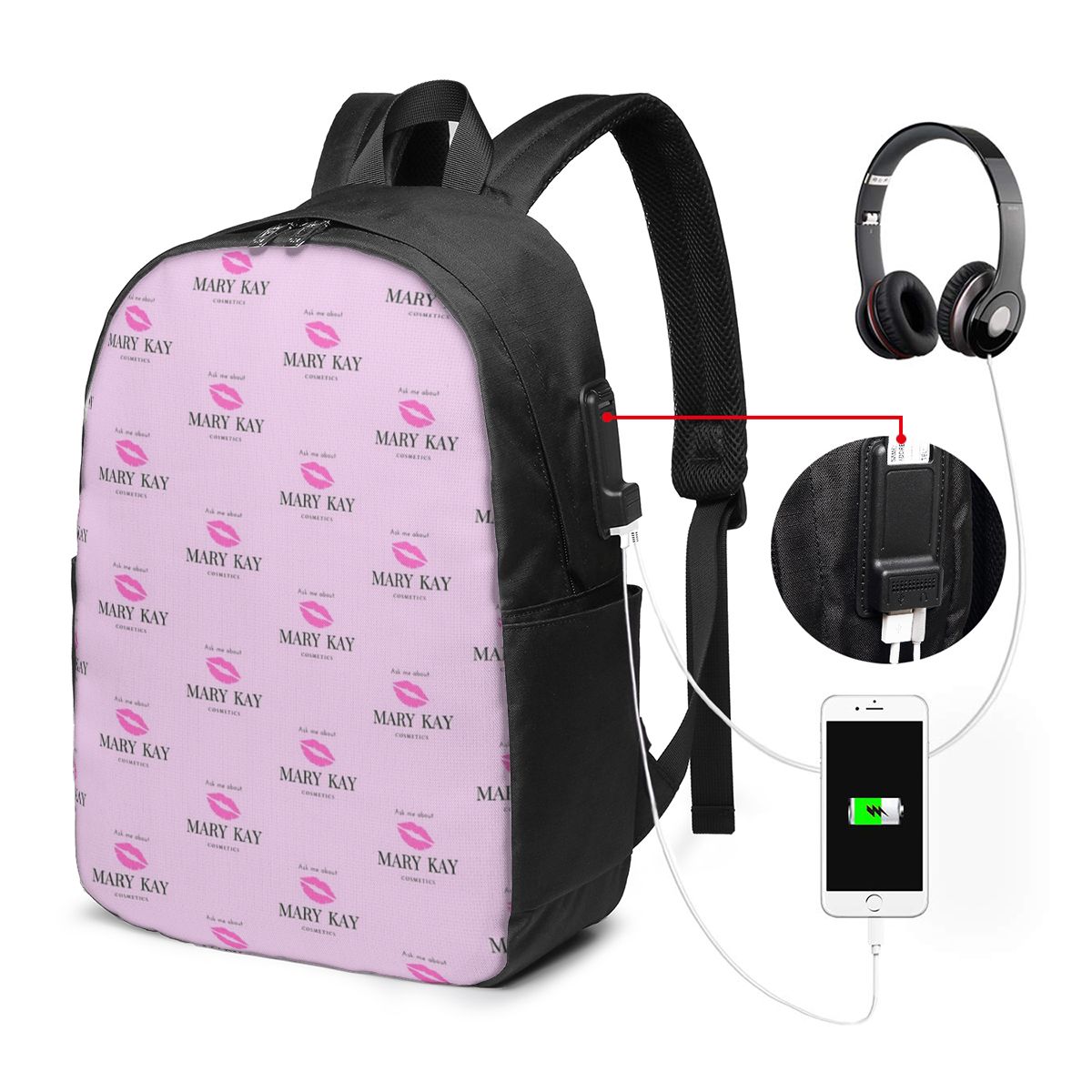 Cosmetic Bags - 메리케이 화장품에 대해 물어보세요 백팩 여행용