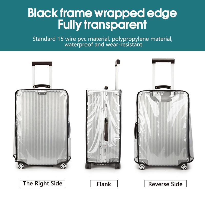 Luggage Protective Cover Transparent - 2027 여행용 투명 수하물 커버 방수