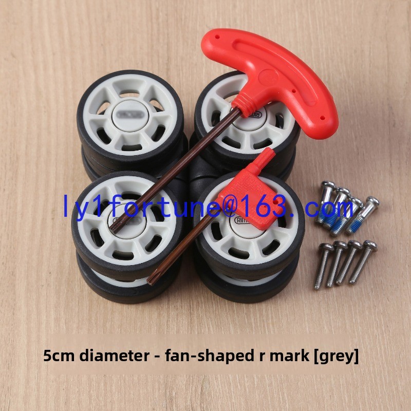 Silent Replacement Luggage Wheels - 수하물 바퀴 수리 액세서리, 범용 바퀴