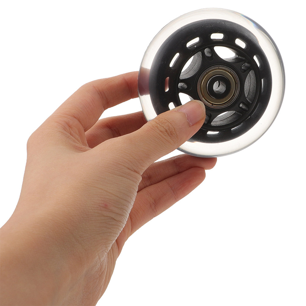 Silent Replacement Luggage Wheels - 4pcs 수하물용 투명 교체 바퀴 무소음