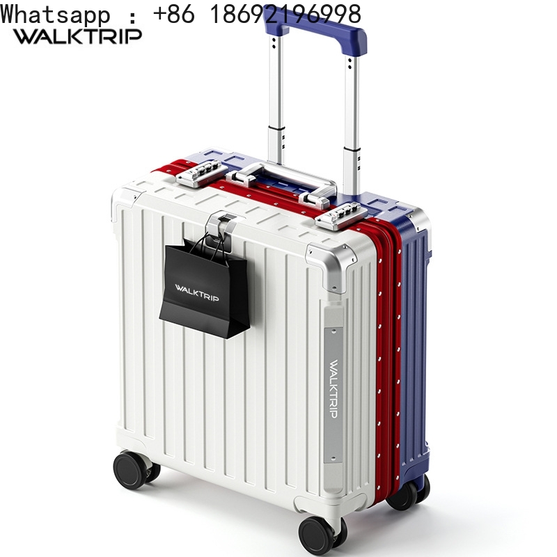 Aluminum Frame Carry On Luggage - 18인치 기내용 캐리어, 알루미늄 프레임과 TSA