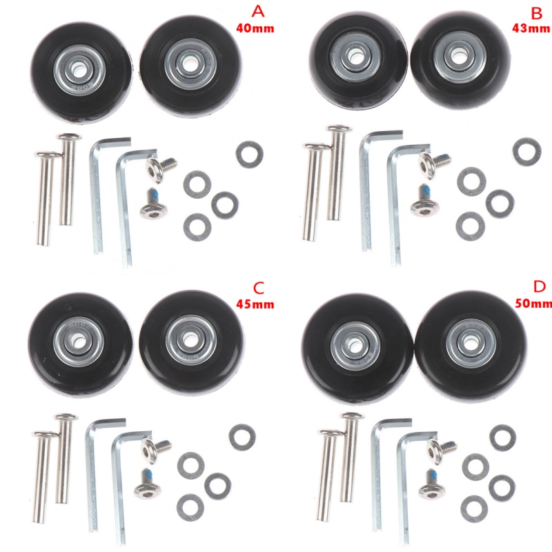 Silent Replacement Luggage Wheels - 여행 가방 부품 액슬 무소음 여행
