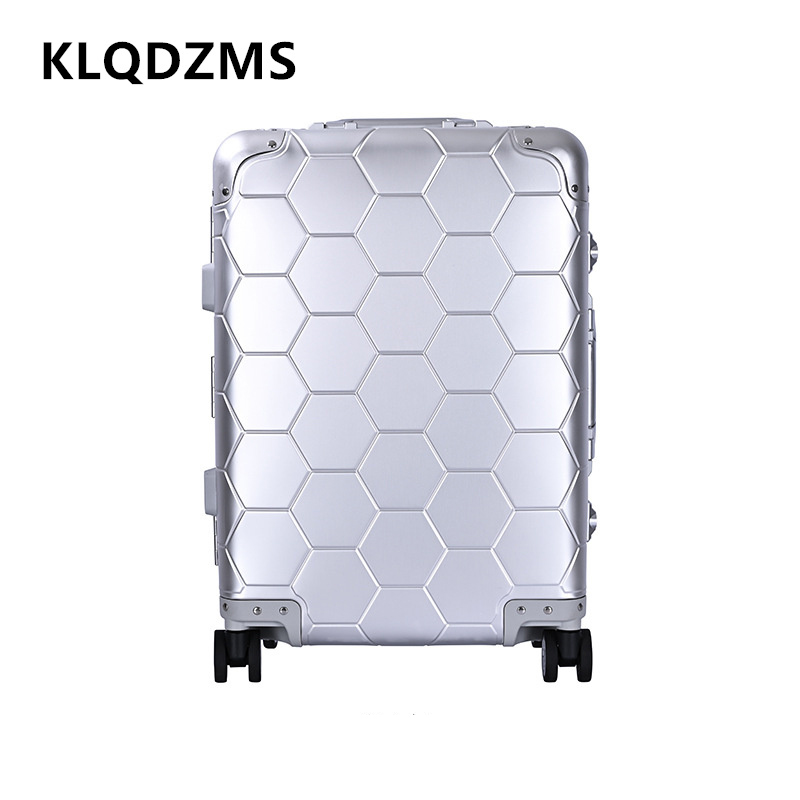 Spinner Wheel Rolling Suitcase 20 Inch - KLQDZMS 캐빈 수트케이스 올 알루미늄 마그네슘