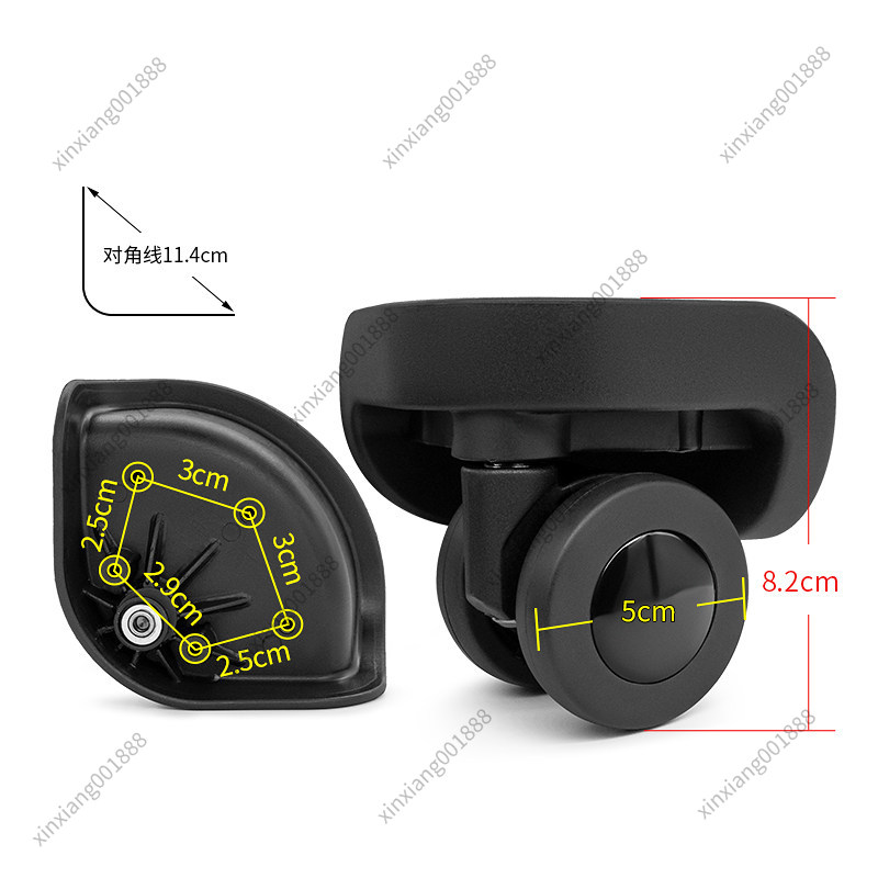 Silent Replacement Luggage Wheels - 셩위안 C20 무소음 회전 바퀴 교체용
