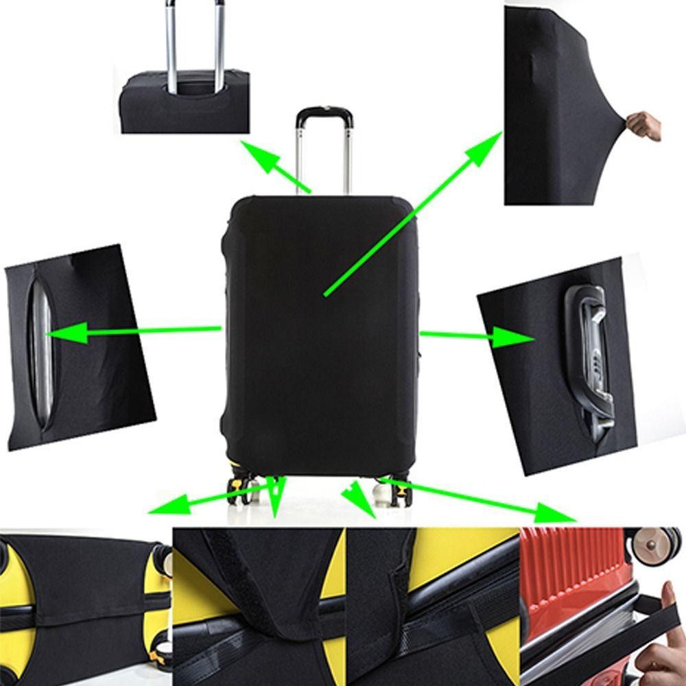 내구성이 뛰어난 탄성 수하물 커버 방수 스크래치 방지  - Waterproof Suitcase Cover Protector 리뷰 및 가격