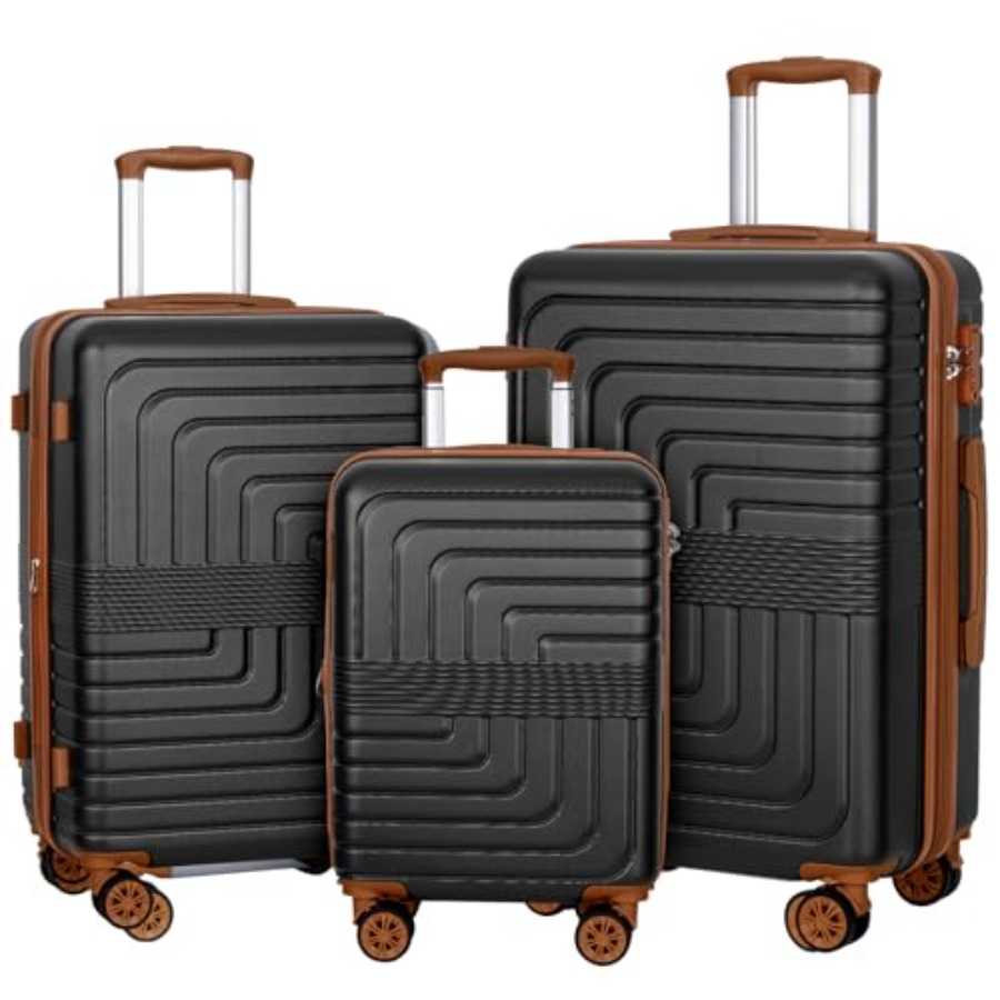 3개로 구성된 확장형 여행 가방 세트(20/24/28인 - Expandable Hard Shell Luggage Set 리뷰 및 가격