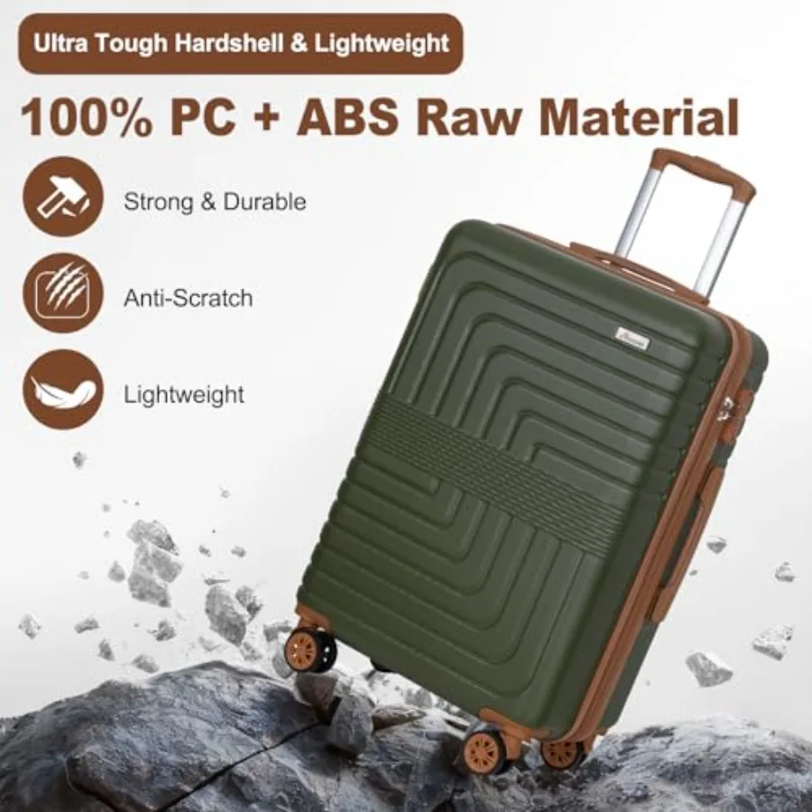 여행용 3종 확장형 여행 가방 세트 (20/24/28인 - Expandable Hard Shell Luggage Set 리뷰 및 가격
