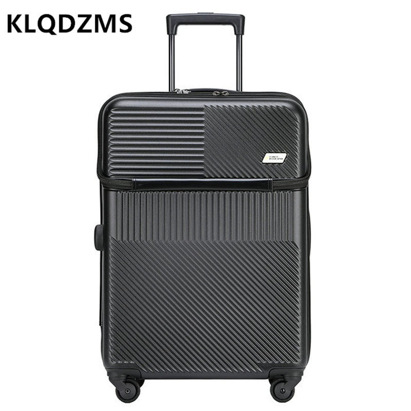 KLQDZMS 20인치 24인치 고품질 수하물 전면 개 - Front Opening Laptop Luggage 24 Inch 리뷰 및 가격