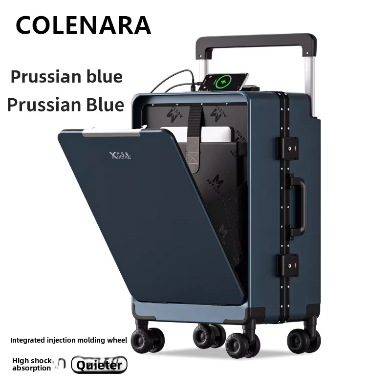 콜레나라 ABS+PC 수트케이스 전면 개방형 노트북 탑 - Front Opening Laptop Luggage 24 Inch 리뷰 및 가격