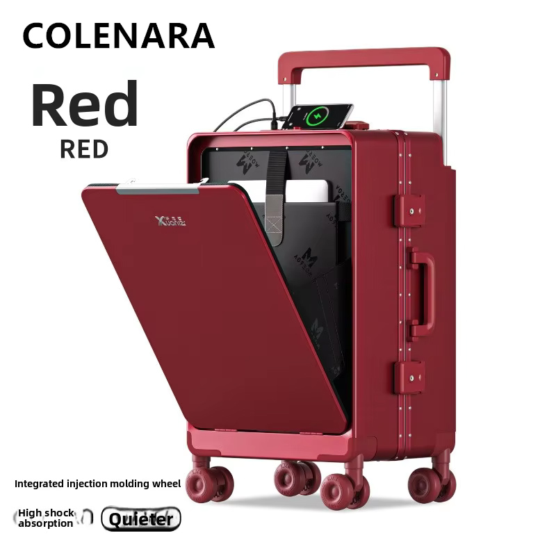 콜레나라 ABS+PC 수트케이스 전면 개방형 노트북 탑 - Front Opening Laptop Luggage 24 Inch 리뷰 및 가격