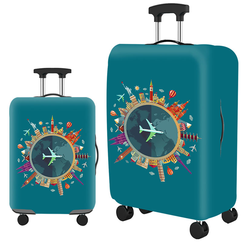새로운 여행용 가방 보호대 방수 커버 캐리어 커버 여행 - Waterproof Suitcase Cover Protector 리뷰 및 가격