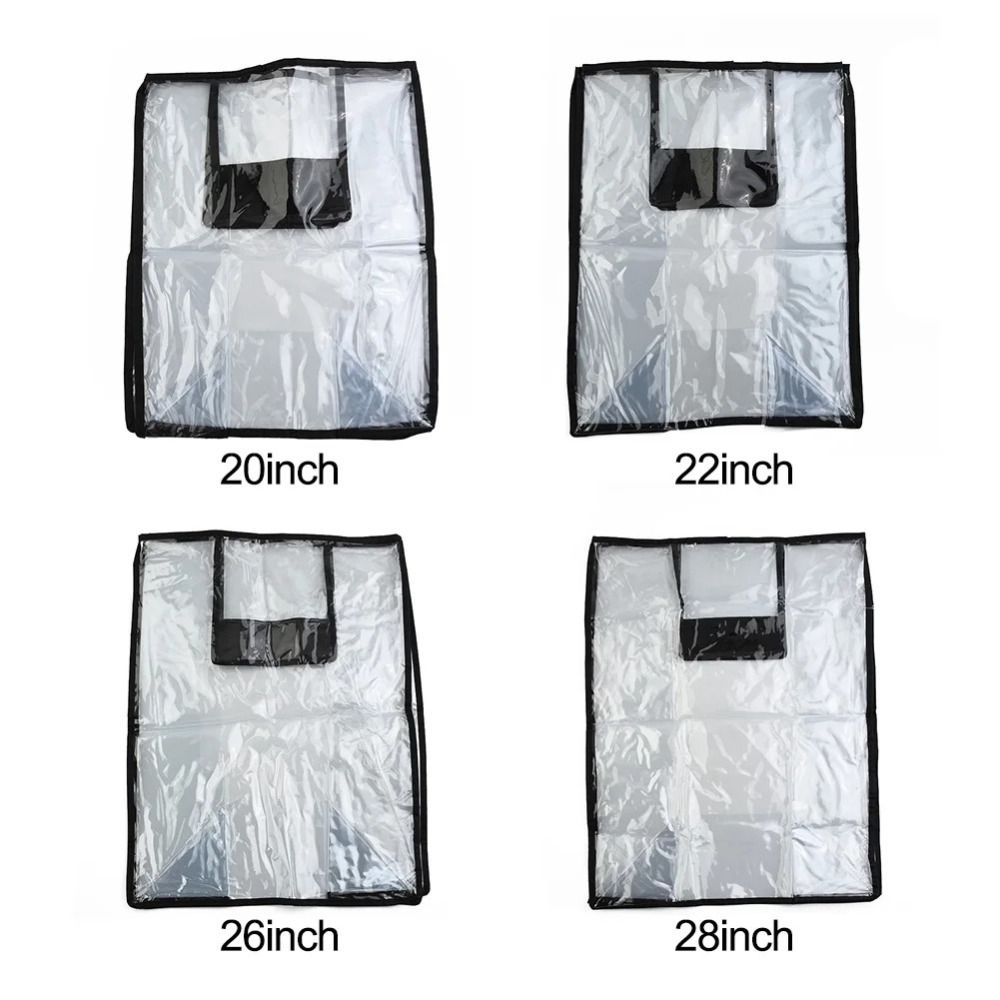 새로운 여행용 수하물 보호 케이스 PVC 투명 수하물  - Waterproof Suitcase Cover Protector 리뷰 및 가격