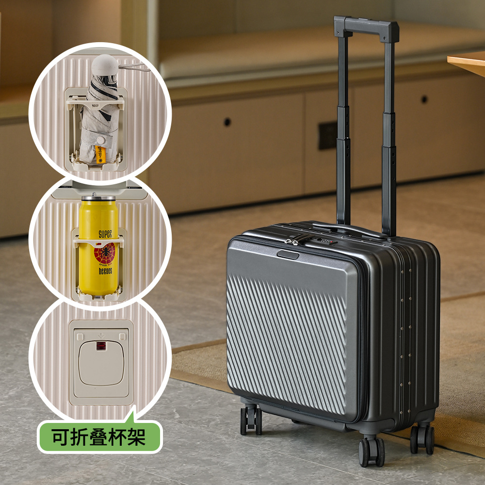 18인치 전면 개방형 기내용 캐리어 알루미늄 프레임 컬 - Aluminum Frame Carry On Luggage 리뷰 및 가격
