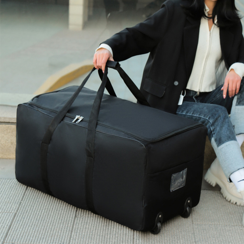 바퀴가 달린 대용량 트롤리 가방 접이식 수하물 바퀴 달 - Foldable Rolling Luggage Bag 리뷰 및 가격