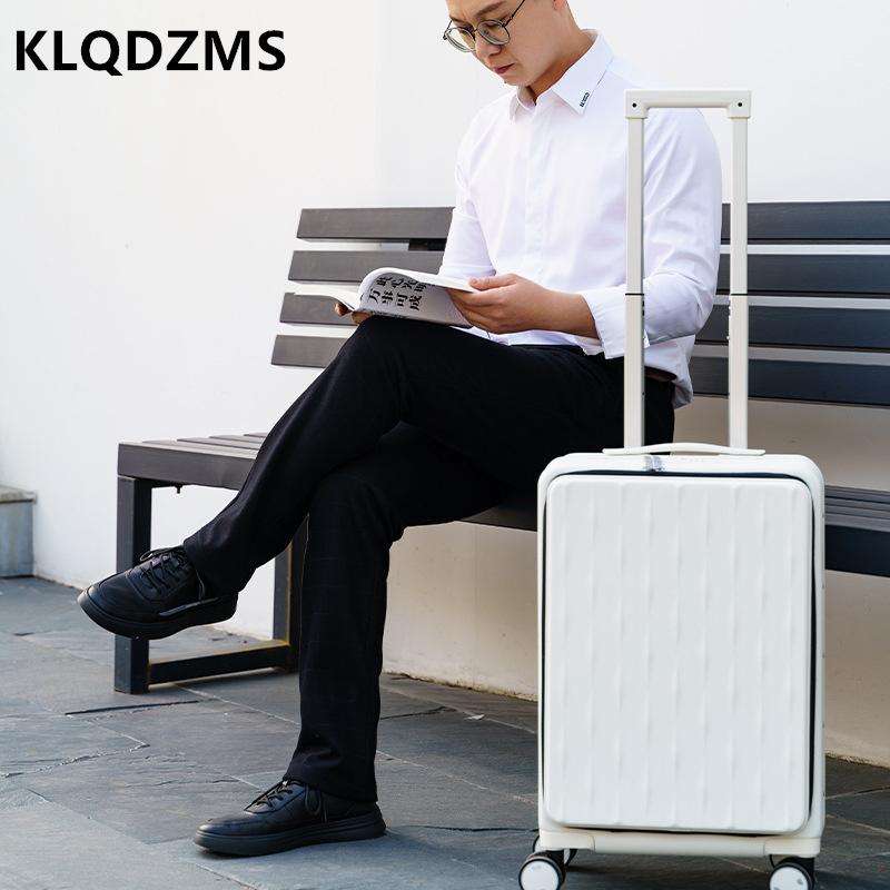 KLQDZMS 여행 수하물 전면 개방 노트북 탑승 케이 - Front Opening Laptop Luggage 24 Inch 리뷰 및 가격