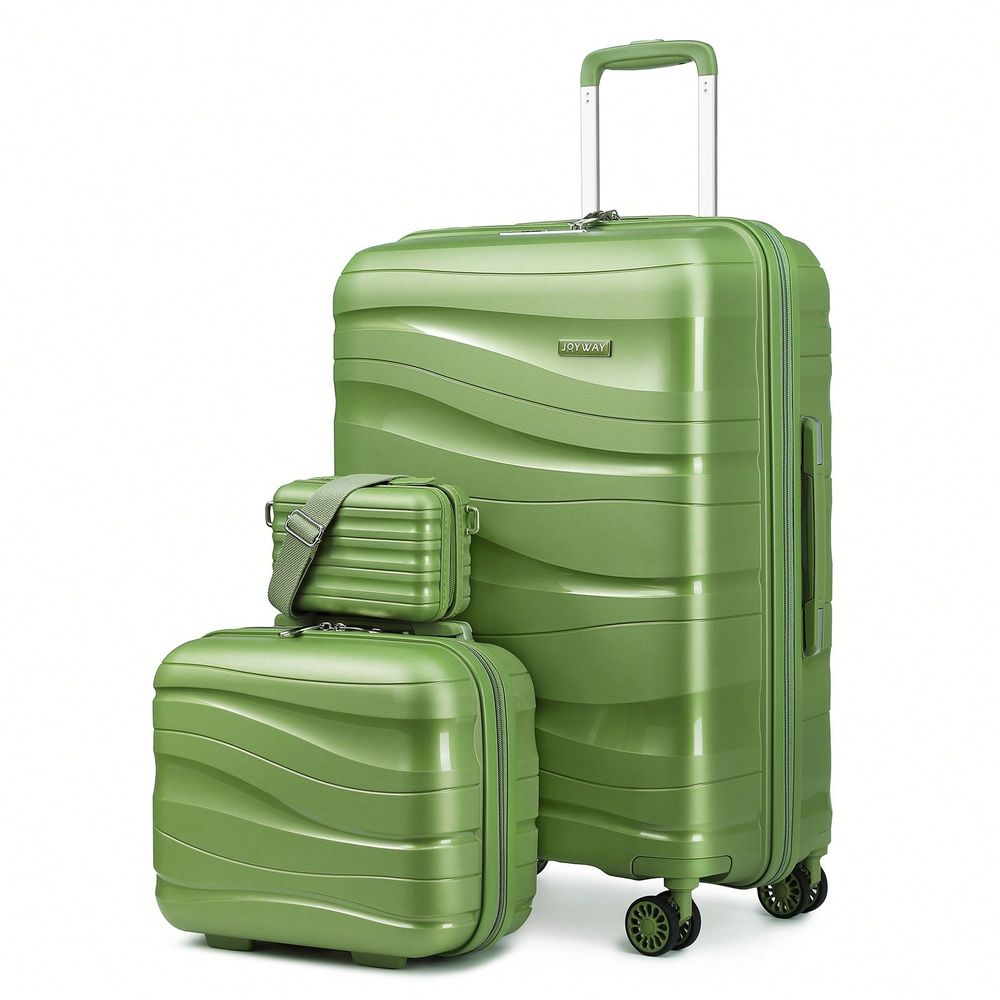 3피스 하드쉘 여행가방 세트, 가벼운 PP 소재 캐리어 - Expandable Hard Shell Luggage Set 리뷰 및 가격