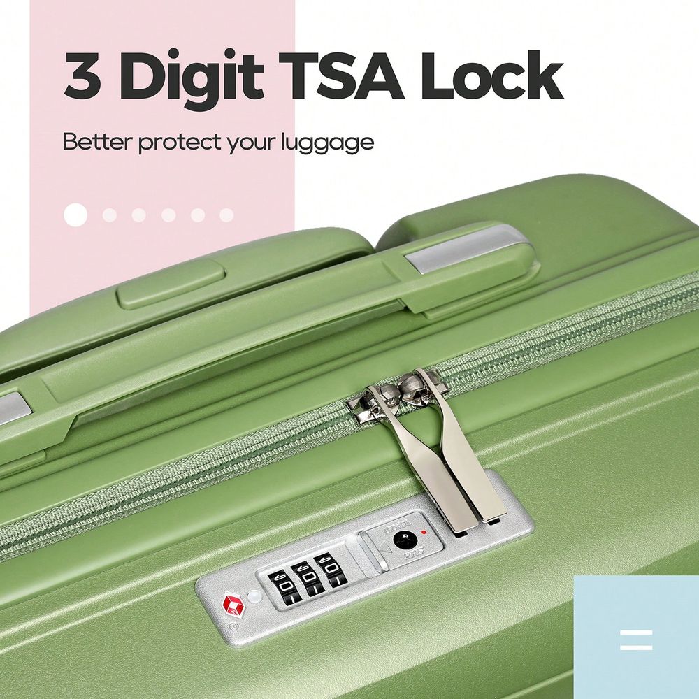 3피스 하드쉘 여행가방 세트, 가벼운 PP 소재 캐리어 - Expandable Hard Shell Luggage Set 리뷰 및 가격
