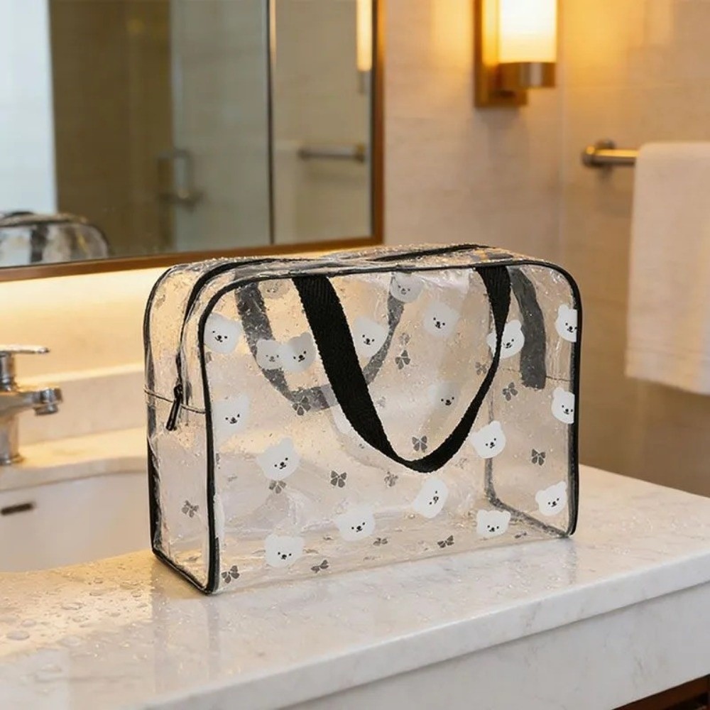 내구성 있는 대용량 화장품 가방 PVC 방수 화장품 정 - Cosmetic Bags 리뷰 및 가격
