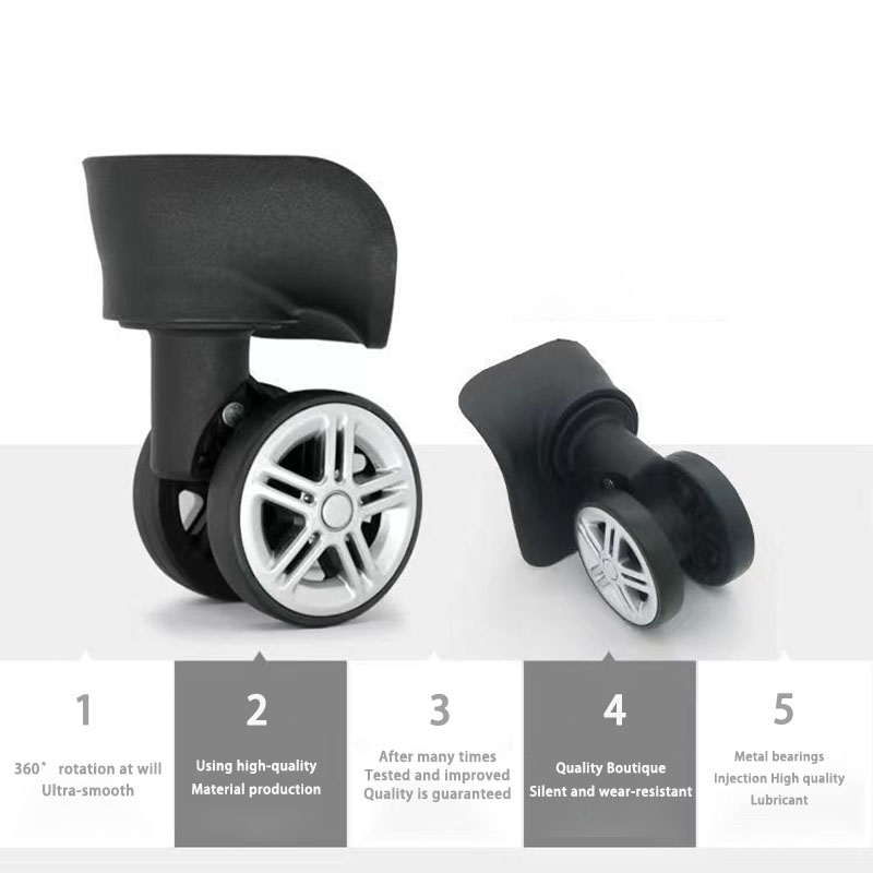 수하물 고정 고품질 캐스터 액세서리 수하물 휠 교체 침 - Silent Replacement Luggage Wheels 리뷰 및 가격