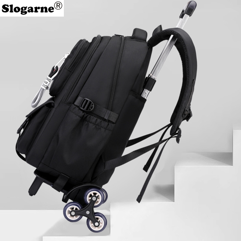 학생용 트롤리 백팩, 어린이용 2026년 신제품, 6개 - Foldable Rolling Luggage Bag 리뷰 및 가격