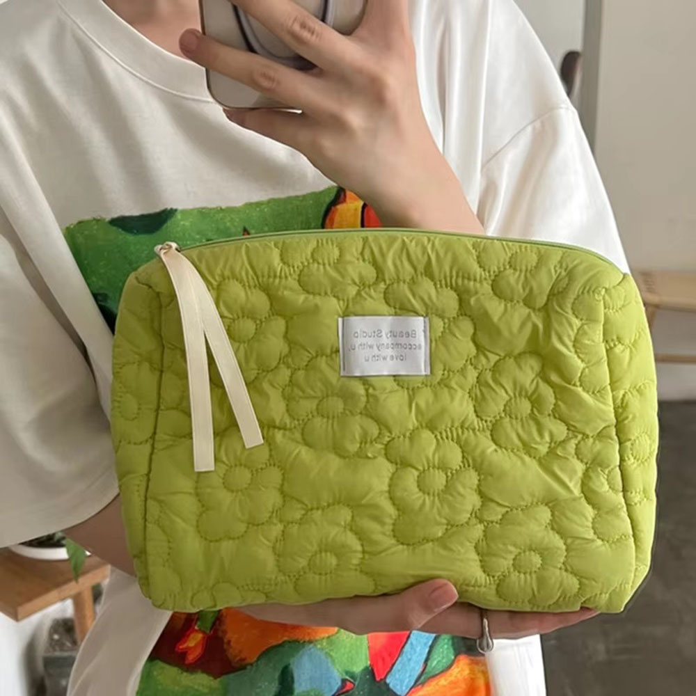 새로운 꽃 패턴 여성 메이크업 가방 세면 용품 화장품  - Cosmetic Bags 리뷰 및 가격