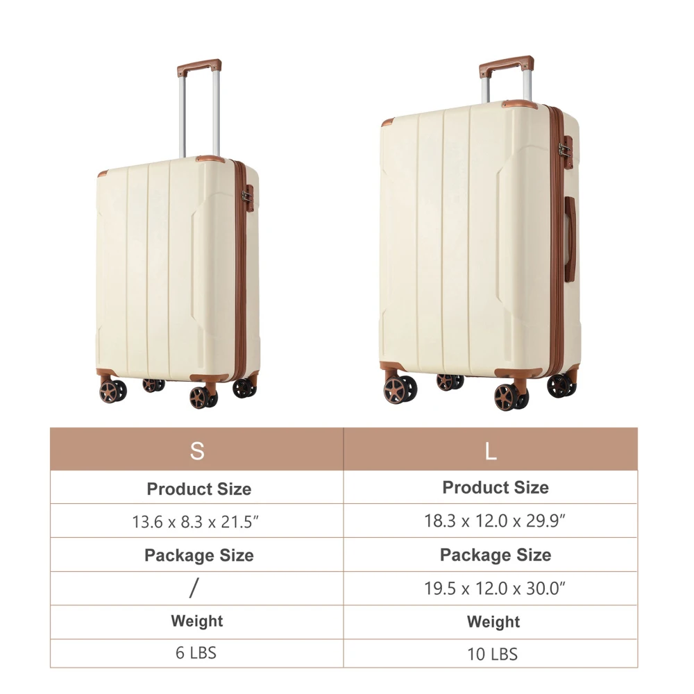 하드쉘 ABS 여행가방 세트 2피스 수트케이스 세트,  - Expandable Hard Shell Luggage Set 리뷰 및 가격