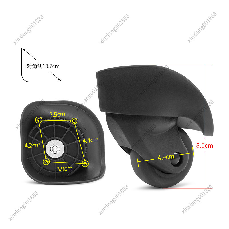 델시 프랑스 앰버서더 러기지 사일런트 휠 061 유니버 - Silent Replacement Luggage Wheels 리뷰 및 가격