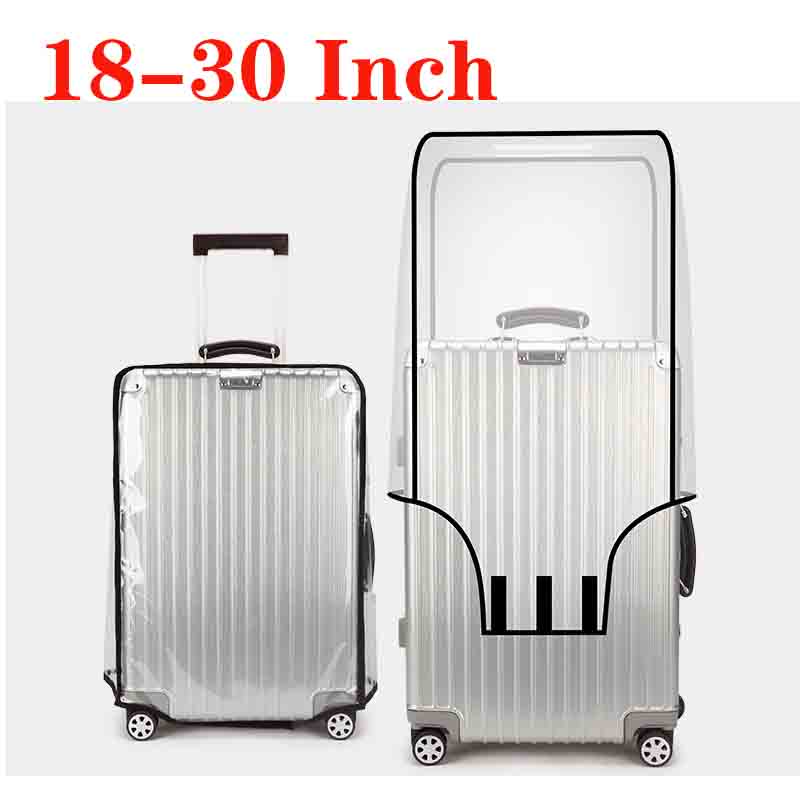 여행 가방 PVC 커버 보호대, 투명 수하물 커버, 방 - Waterproof Suitcase Cover Protector 리뷰 및 가격
